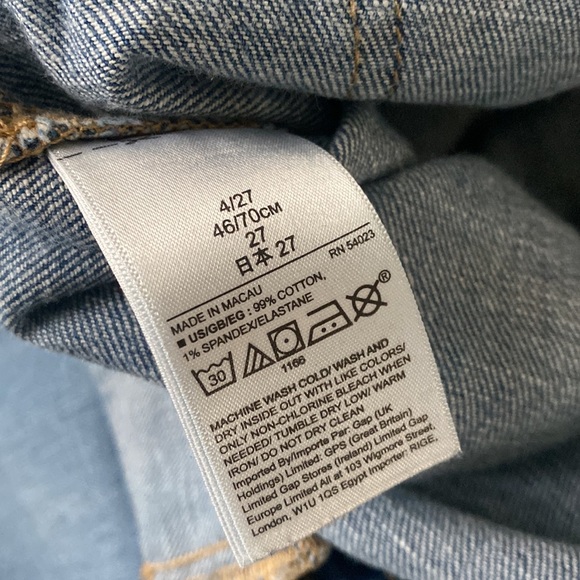 Gap | High Rise Wide Leg Crop - Picture 9 of 9